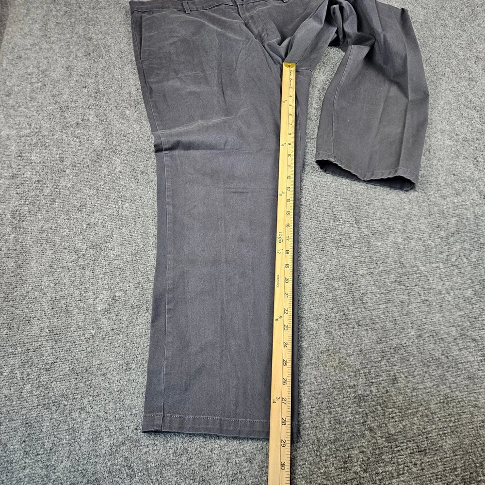 Banana Republic Fulton Skinny Chino Pants Mens 40x29 Gray Stretch Cotton Twill